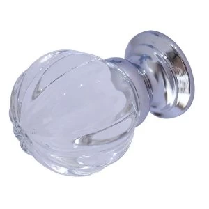 Image of Jedo Glass Pumpkin Cupboard Knob