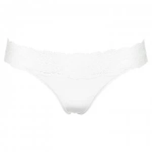 Image of Calvin Klein Lace Thong - Nimbus NBU