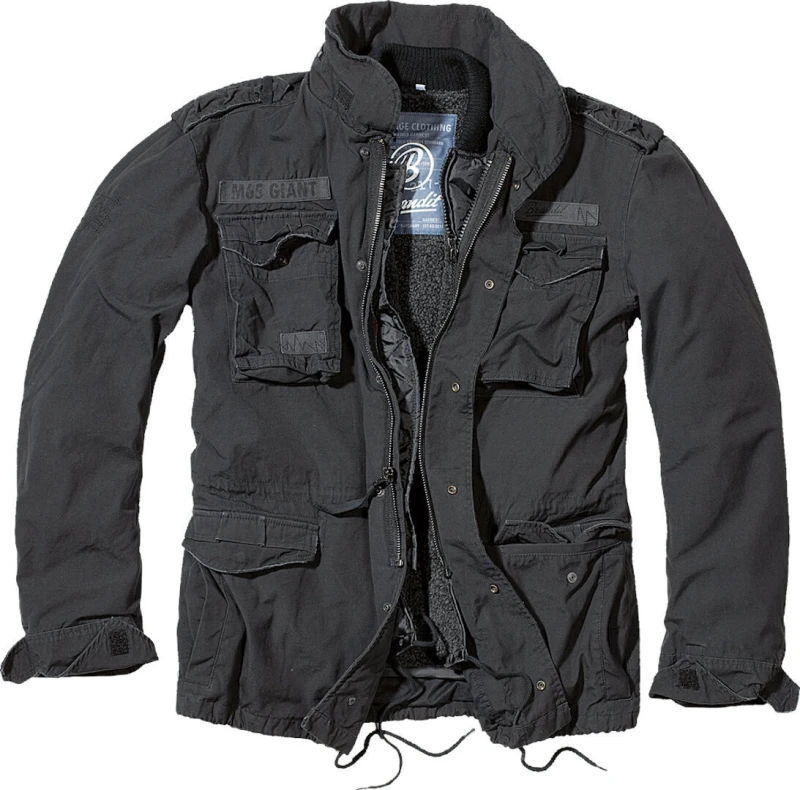 Image of Brandit M65 Giant Winter Jacket Black M Men