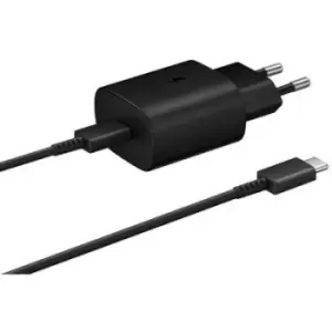 Image of Samsung EP-TA800 Mobile phone charger type + quick-charge mode USB-C Black