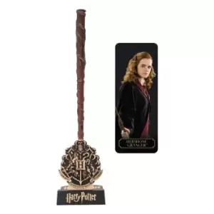 Image of Harry Potter Pen and Desk Stand Hermione Wand Display (9)