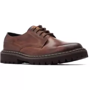 Image of Base London Mens Wick Leather Lace Up Shoes UK Size 7 (EU 41)