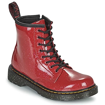 Image of Dr Martens 1460 J Girls Childrens Mid Boots in Red kid,10 kid,11 kid,11.5 kid,12 kid,13 kid,1 kid,2.5 kid