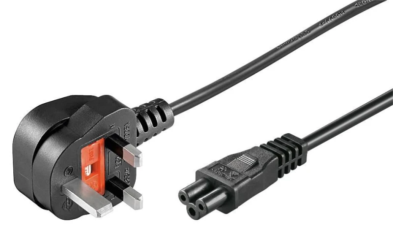 Image of Microconnect PE090810 power cable Black 1m C5 coupler