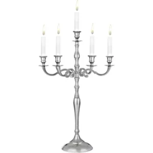 Image of Candelabra Candlestick Holder 1 3 5 Armed Wedding Dinner Candle Stick 78cm Silber (de)