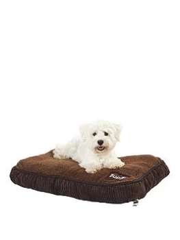 Image of Bunty Snooze Pet Bed Mattress Brown Small - Medium