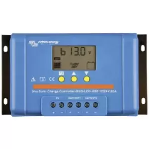 Image of Victron Energy Blue-Solar PWM-LCD&USB Charge controller PWM 12 V, 24 V 20 A