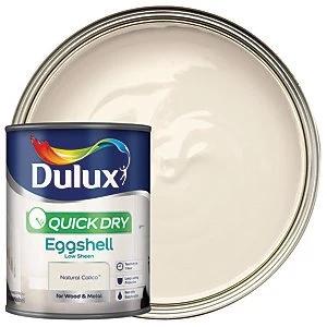 Image of Dulux Quick Dry Natural Calico Eggshell Low Sheen Paint 750ml
