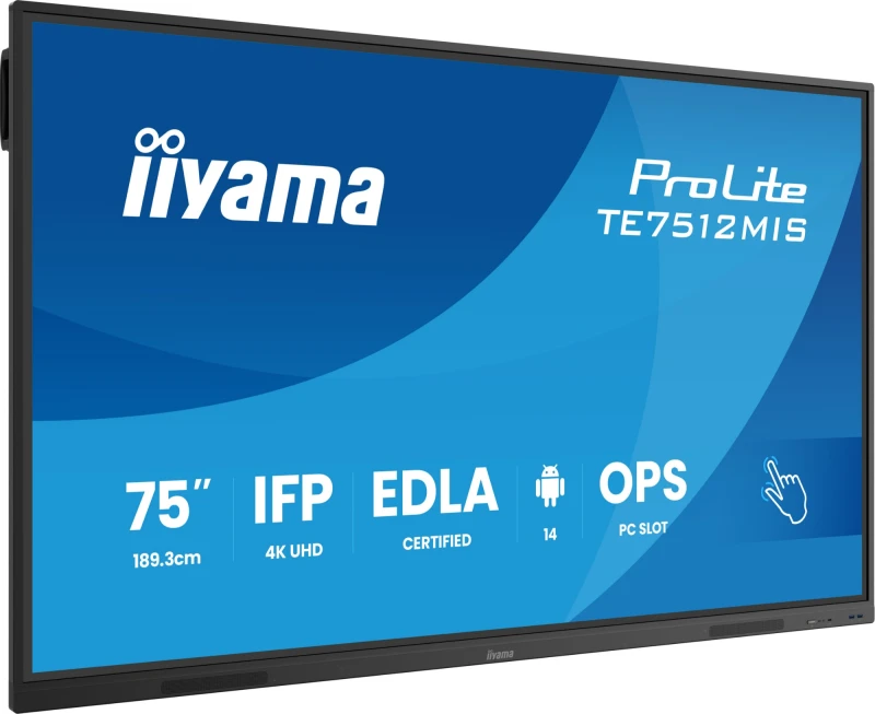 Image of iiyama TE7512MIS-B4AG Signage Display Kiosk design 190.5cm (75")
