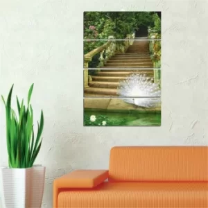 Image of D4 Multicolor Decorative MDF Painting (4 Pieces)