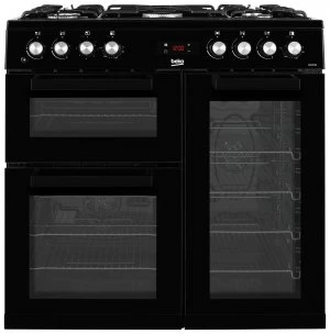 Image of Beko KDVF90K Dual Fuel Range Cooker