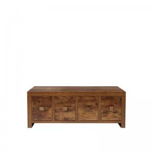 Image of Mango Wood-Effect Coffee Table Trunk