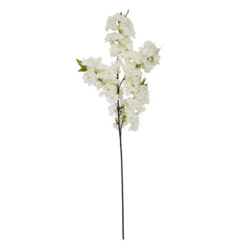 Image of Hill Interiors Cherry Blossom Artificial Flower White (One Size)
