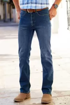 Image of Ultimate 4-Way Stretch Straight Fit Jeans 27"