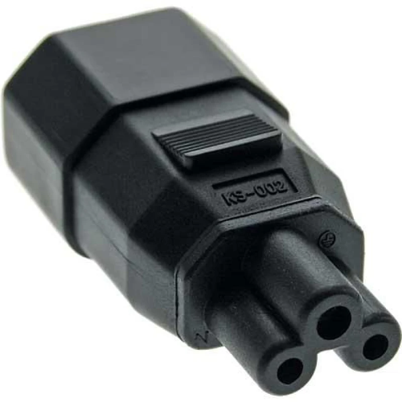 Image of Microconnect PEA0408 cable gender changer C14 C5 Black
