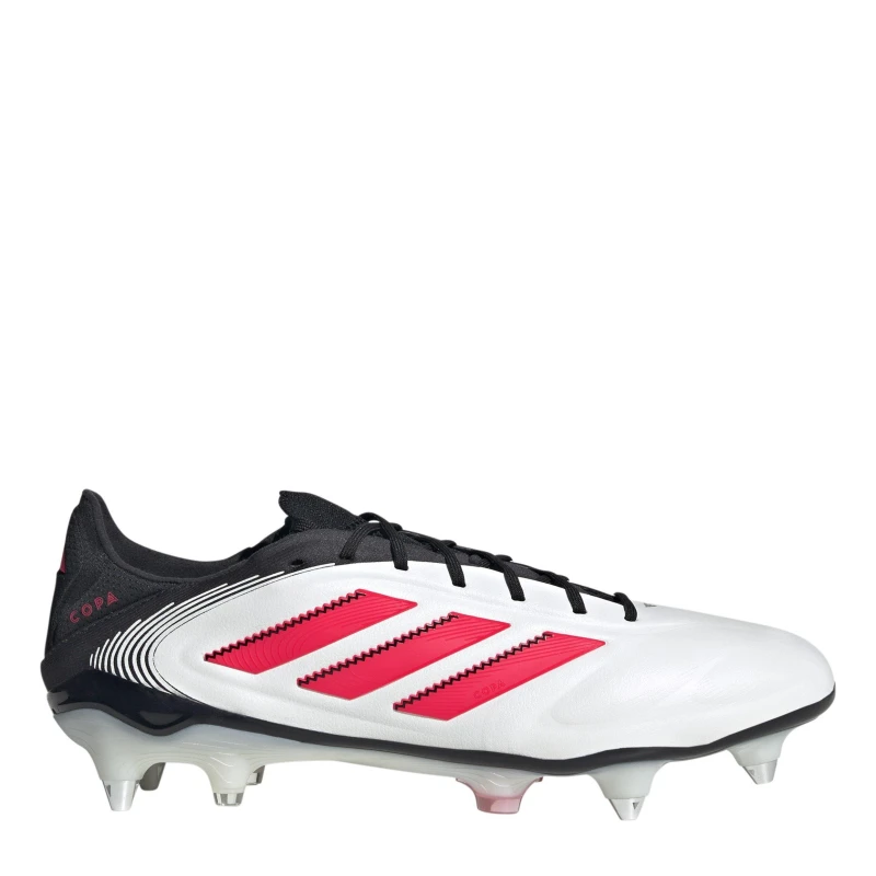 Image of adidas Unisex Kids CopaP3Elt Soft Ground Football Boots Wht/Red/Blk unisex 4.5 (37.5)