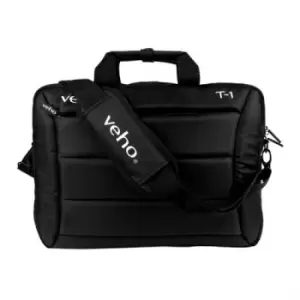 Image of Veho T-1 notebook case 39.6cm (15.6") Messenger case Black
