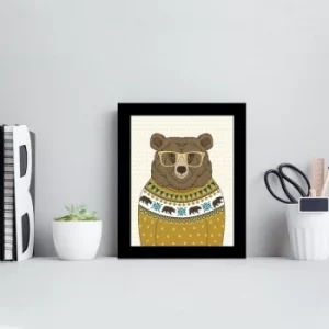 Image of SCT-036 Multicolor Decorative Framed MDF Painting