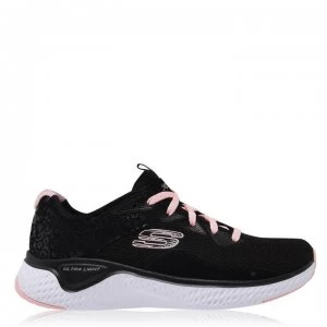 Image of Skechers Solar Fuse RS Trainers Ladies - Black/Pink