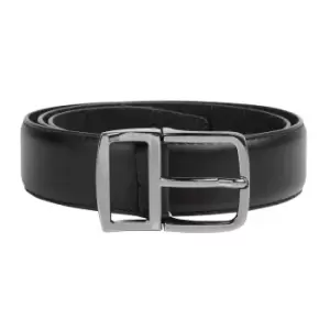 Image of Duke Mens D555 Ashton Kingsize Leather Belt With Metal Keeper (44) (Black)