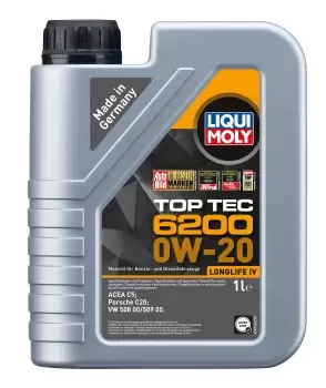 Image of LIQUI MOLY Engine oil VW,AUDI,SKODA 20780 Motor oil,Oil