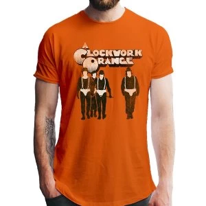 Image of Clockwork Orange - Unisex Small Group T-Shirt (Orange)