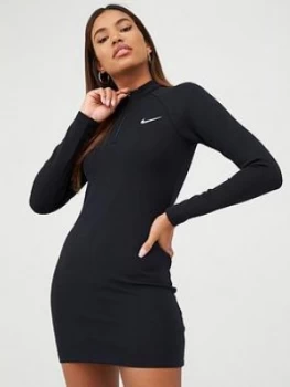 Image of Nike Nsw Ls Dress - Black