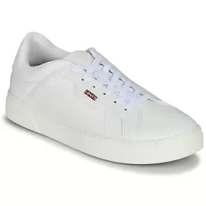 Image of Levis CAPLES SPORT mens Shoes Trainers in White