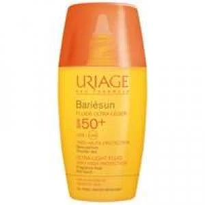 Image of Uriage Eau Thermale Bariesun Solaire Ultra Light Fluid SPF50+ For Sensitive Skin 30ml