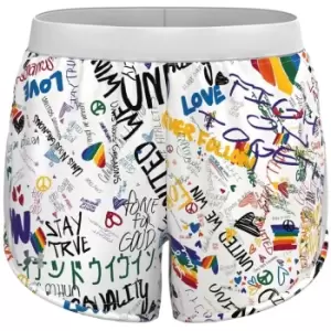 Image of Under Armour Fly By 2 Shorts Womens - White