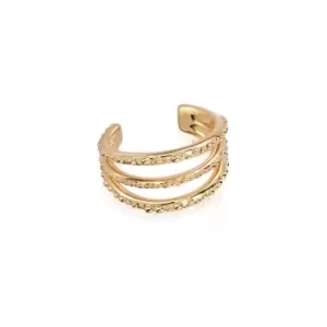 Image of Daisy London 18ct Gold Plate Amanda Ear Cuff 18ct Gold Plate