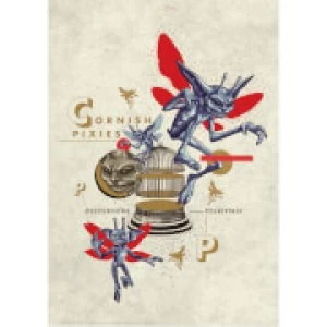 Image of Harry Potter Premium Limited Edition Art Print : Pixies
