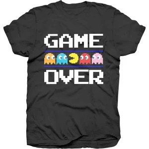 Image of Pac-Man - Game Over Unisex X-Large T-Shirt - Black