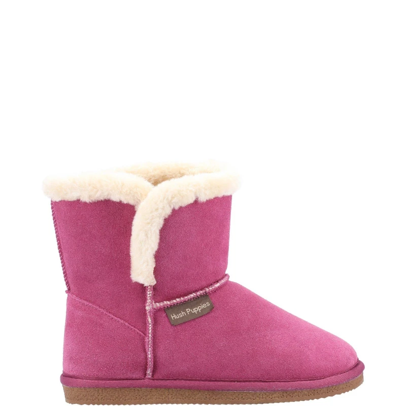 Image of Hush Puppies 'Ashleigh' Classic Slippers Rose female