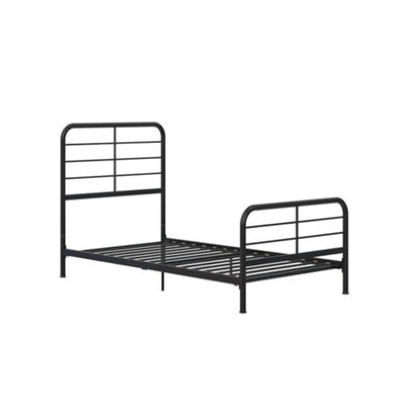 Image of Dorel Millie Metal Bed Black Single, Black 4484019QEUK