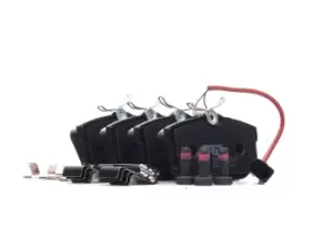 Image of TRW Brake pad set VW GDB1369 7D0698451C,7D0698451G,7D0698451J