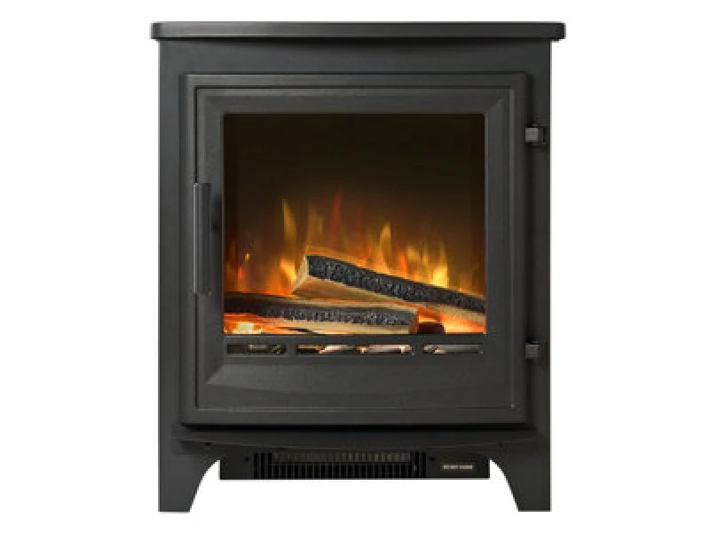 Image of Acantha Halo Electric Stove In Black