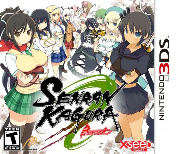 Image of Senran Kagura Burst Nintendo 3DS Game