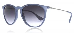 Image of Ray-Ban Erika Sunglasses Blue 60028G 54mm