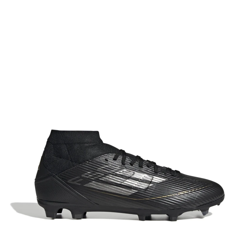 Image of adidas F50 League Mid-Cut Firm Ground Football Boots - Black 6