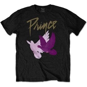Image of Prince - Doves Mens Medium T-Shirt - Black