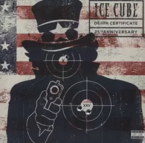 Image of Ice Cube Death Certificate: 25th Anniversary 2017 UK 2-LP vinyl set 00602557420630