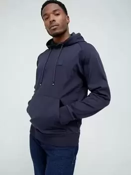 Image of BOSS Stadler 85 Overhead Hoodie, Dark Blue, Size S, Men