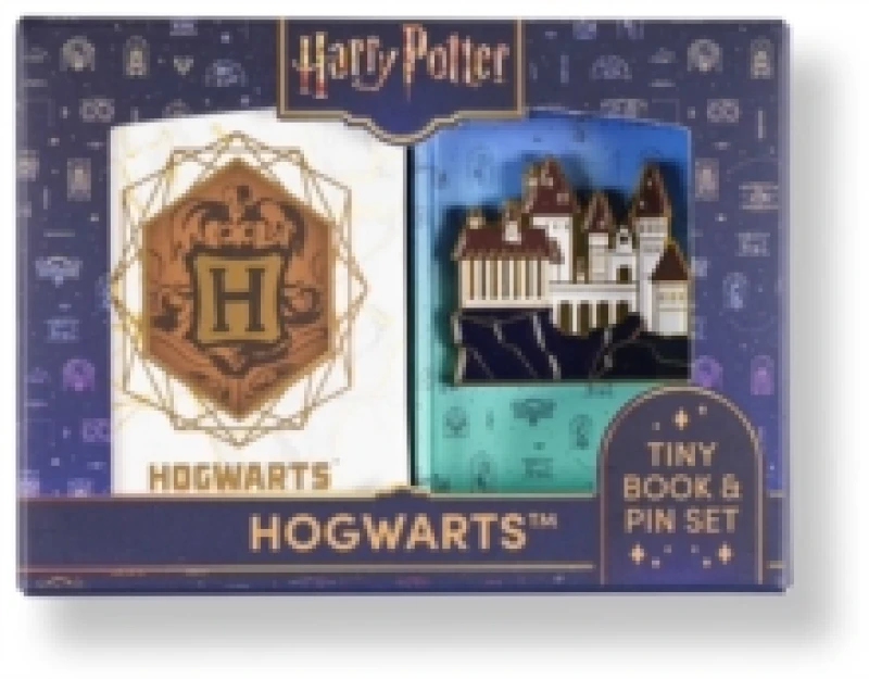 Image of Harry Potter: Hogwarts Tiny Book and Pin Set Multiple-component retail product