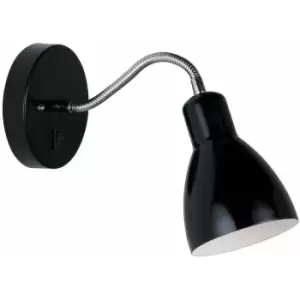 Image of Nordlux Lighting - Nordlux Cyclone Flex Reading Light Black, E14