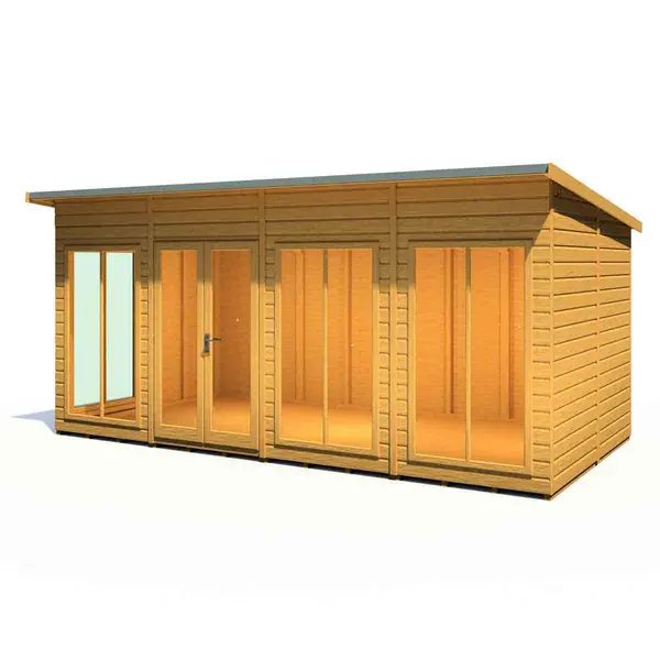 Image of Shire Lela 16ft x 8ft Summerhouse LELA1608DSL-1AA
