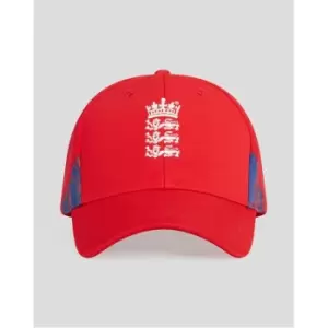 Image of Castore England Cricket T20 Baseball Cap Juniors - Red