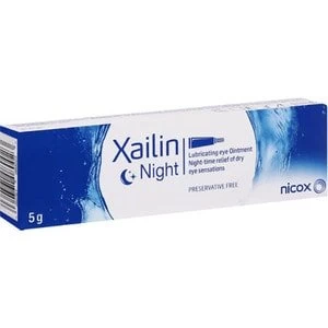 Image of Xailin Night Lubricating Eye Ointment - 5g