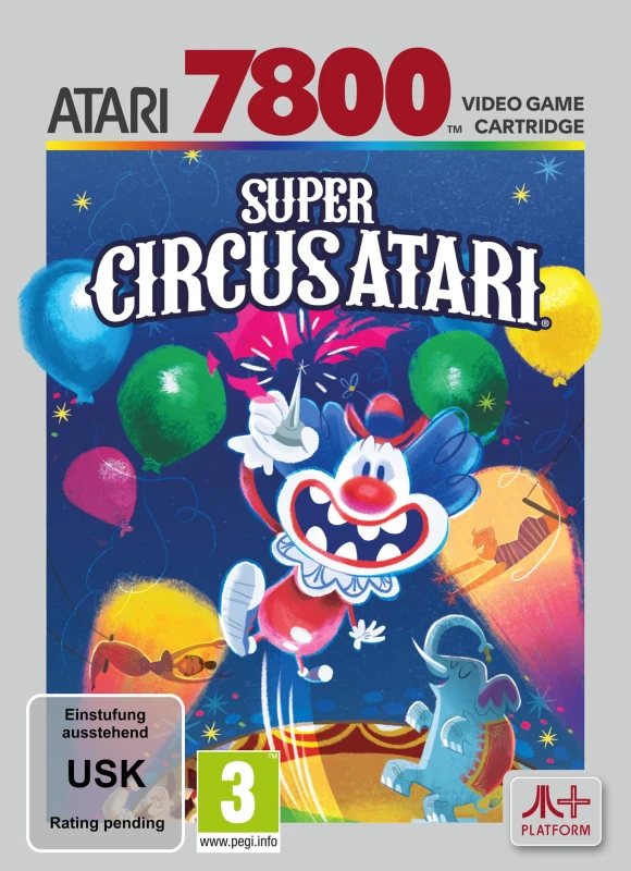Image of Super Circus Atari (Compatible with Atari 2600+ 7800+ and 7800)