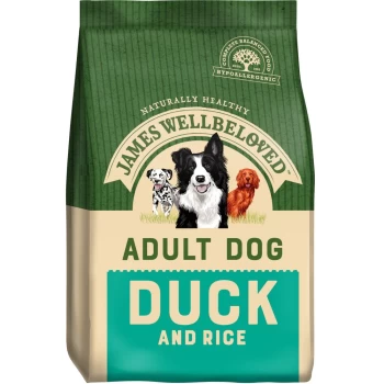 Image of James Wellbeloved Adult Duck and Rice Dog Food 15kg